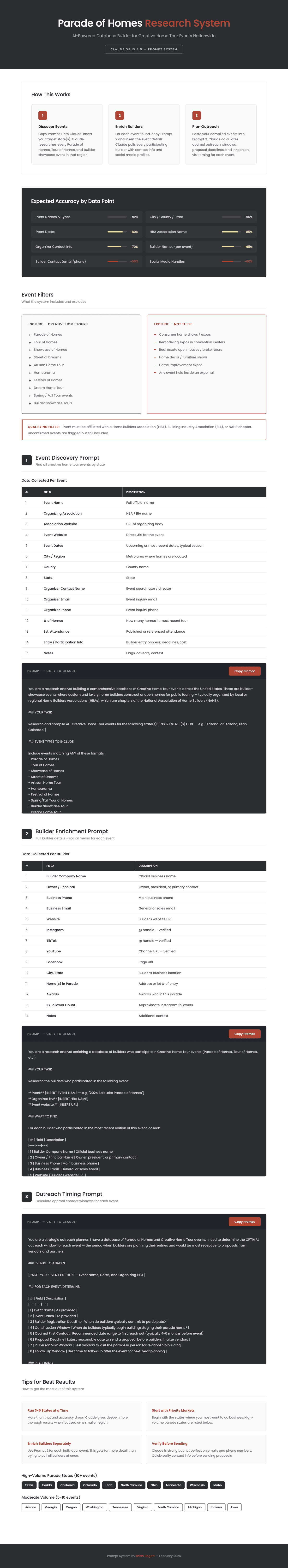 Research Automation Prompt screenshot
